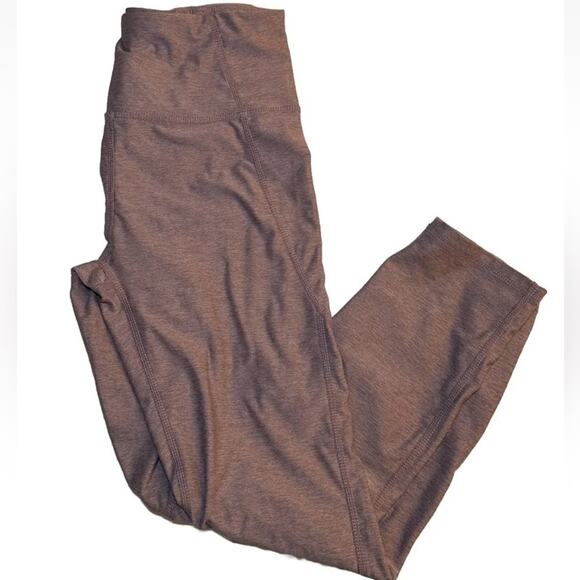 VARLEY Hayden Athletic Leggings X Small XS Mauve Workout Anthropology Athleisure - Picture 2 of 12